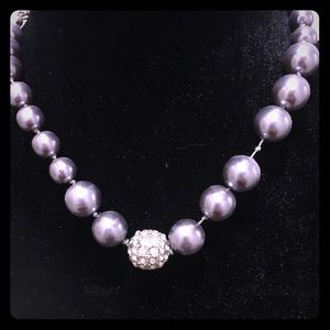 Black Pearl Necklace